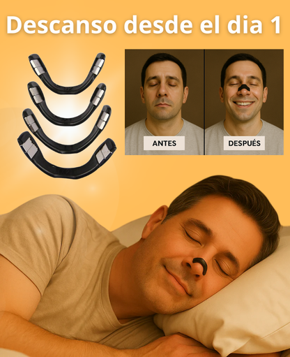 Respira mejor en minutos. Dilatador Nasal Magnético