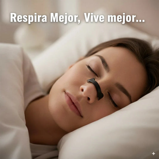 Respira mejor en minutos. Dilatador Nasal Magnético